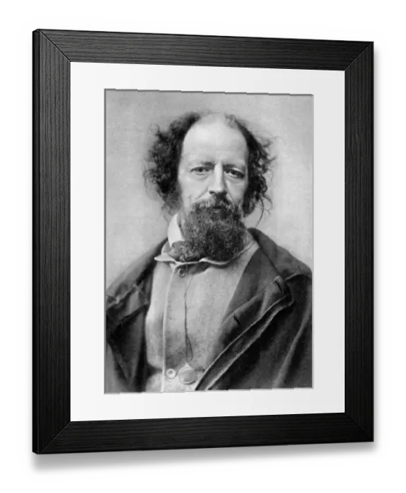 Framed Print : Tennyson Stereoscopic Framed Print : Tennyson Stereoscopic