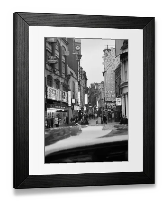 Framed Print : Classic Moulin - Great Windmill Street - Soho, London Framed Print : Classic Moulin - Great Windmill Street - Soho, London