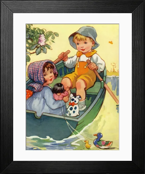 Framed Print : Rowing boat Framed Print : Rowing boat