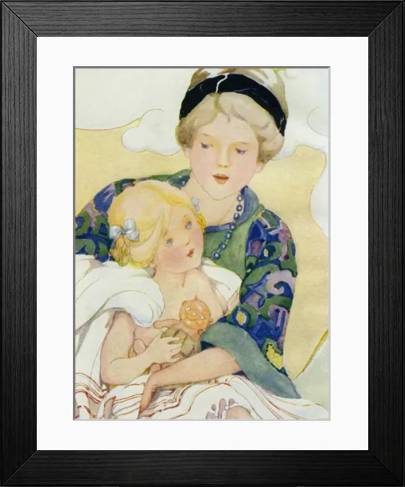 Framed Print : Mother and chid Framed Print : Mother and chid