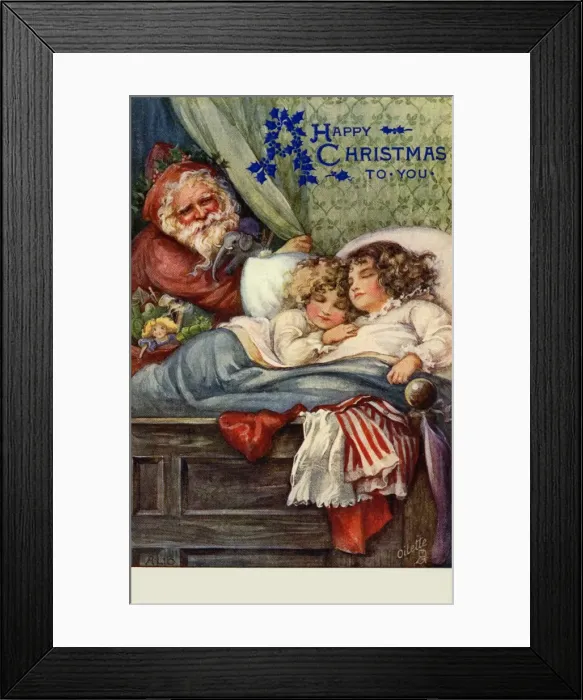 Framed Print : Santa Claus Framed Print : Santa Claus