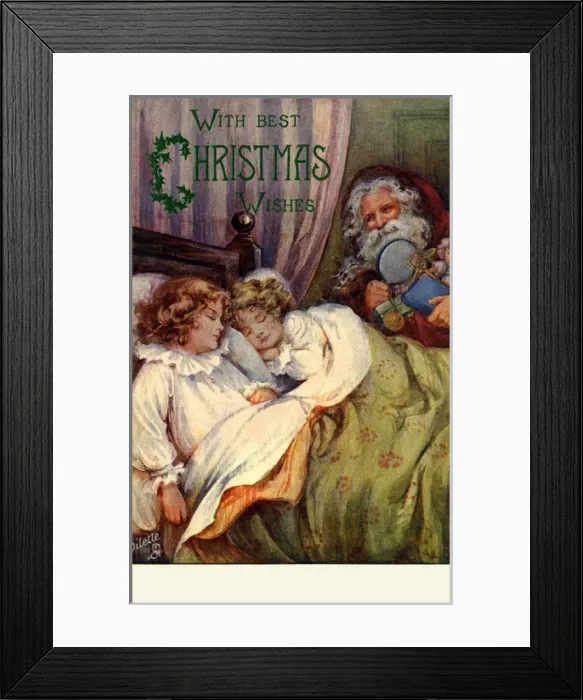 Framed Print : Santas arrival Framed Print : Santas arrival
