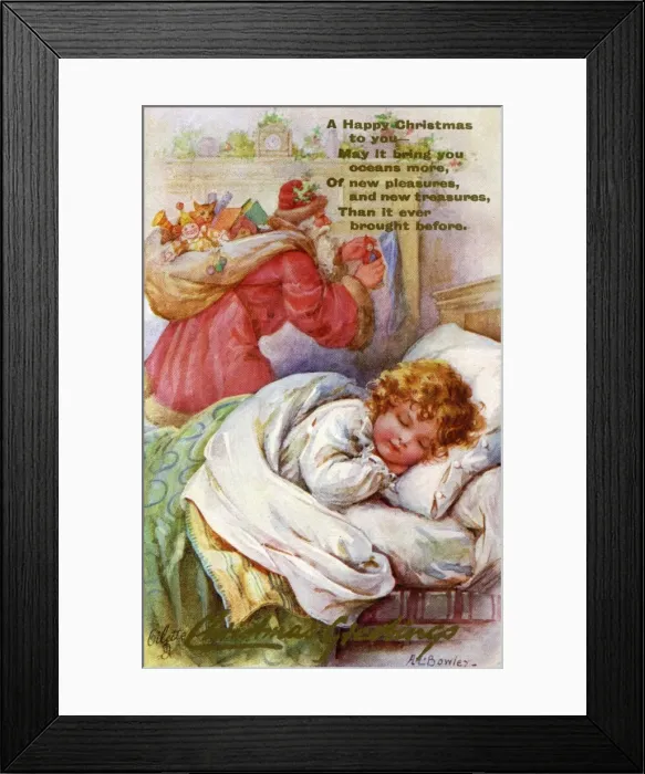 Framed Print : Santas arrival Framed Print : Santas arrival