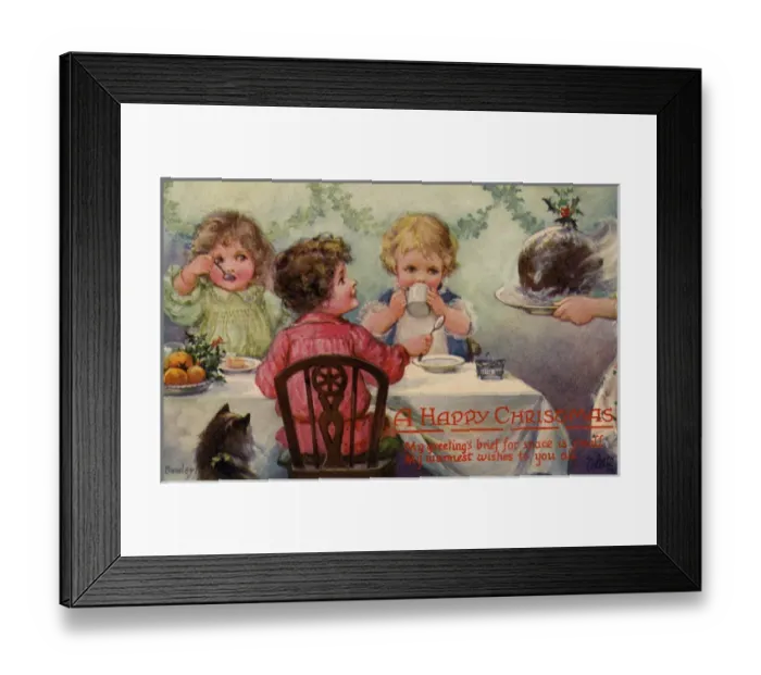 Framed Print : The Christmas pudding Framed Print : The Christmas pudding