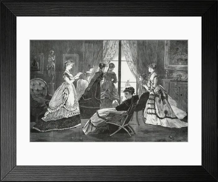 Framed Print : Waiting for Callers Framed Print : Waiting for Callers