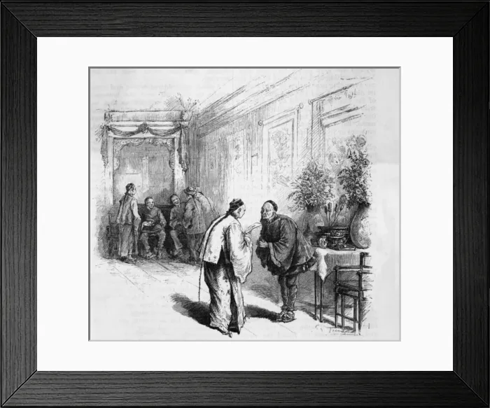 Framed Print : Ceremonial Calls, China Framed Print : Ceremonial Calls, China