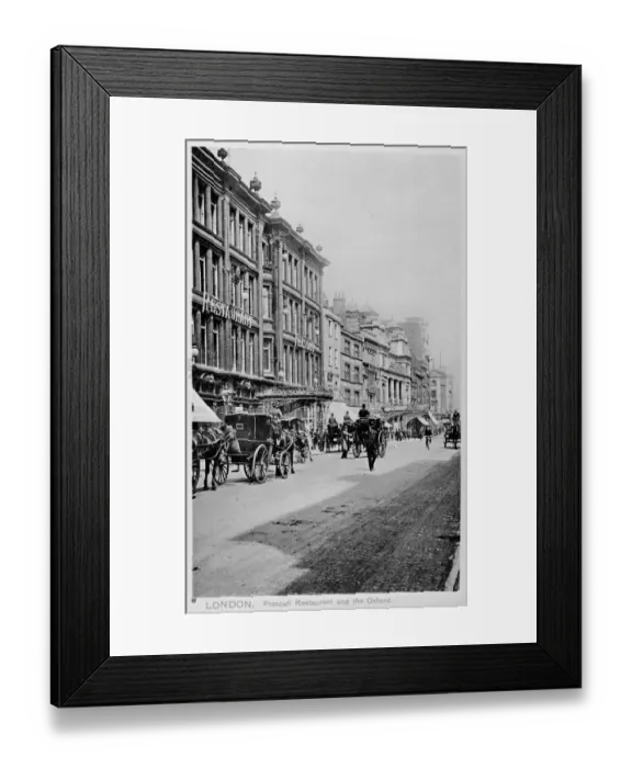 Framed Print : Restaurant Frascati, Oxford Street, London W1 Framed Print : Restaurant Frascati, Oxford Street, London W1
