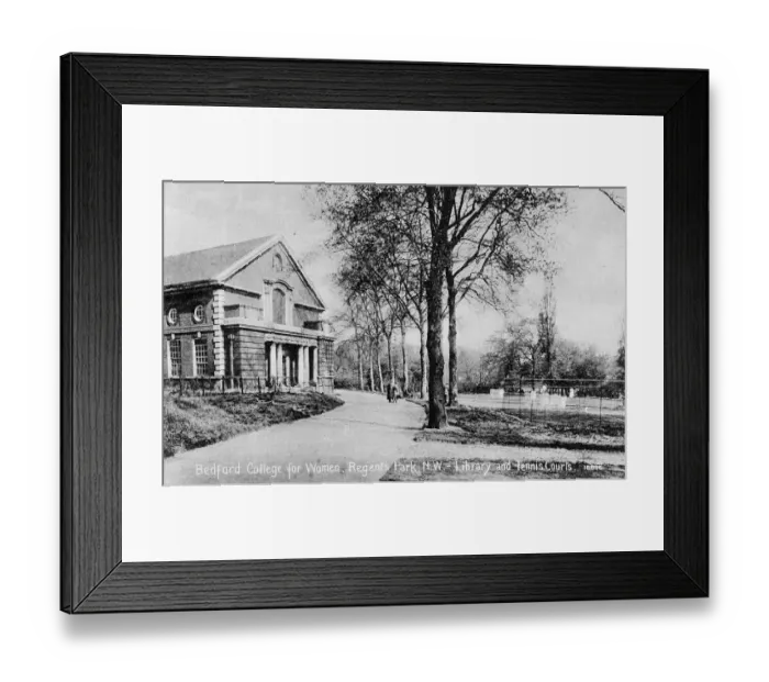 Framed Print : Bedford College for Women, Regents Park, London Framed Print : Bedford College for Women, Regents Park, London