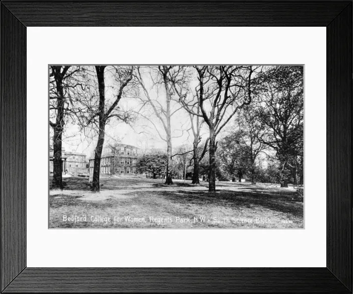 Framed Print : Bedford College for Women, Regents Park, London Framed Print : Bedford College for Women, Regents Park, London