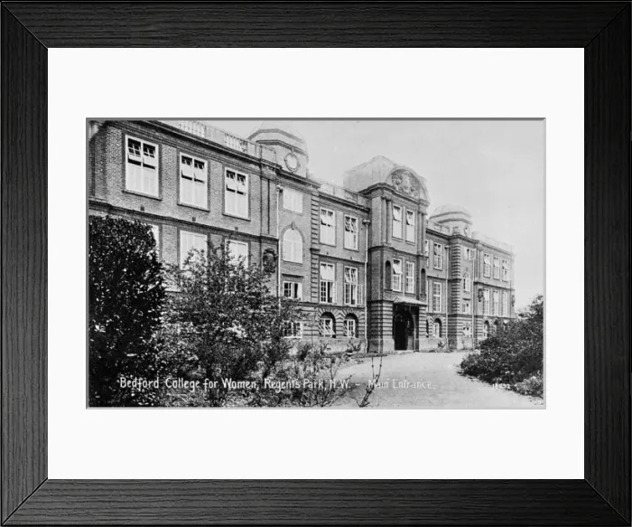 Framed Print : Bedford College for Women, Regents Park, London Framed Print : Bedford College for Women, Regents Park, London