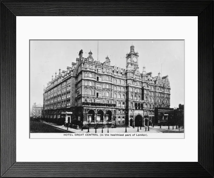 Framed Print : Hotel Great Central, near Regents Park, London Framed Print : Hotel Great Central, near Regents Park, London