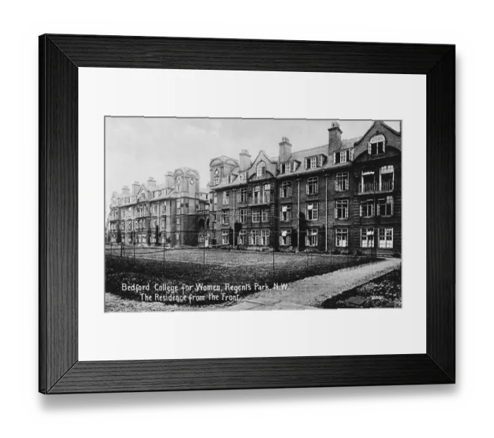 Framed Print : Bedford College for Women, Regents Park, London Framed Print : Bedford College for Women, Regents Park, London