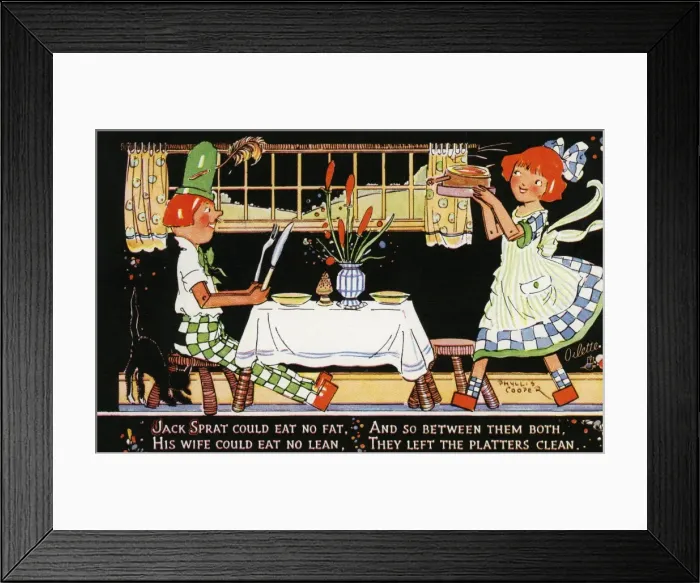 Framed Print : Happy Land nursery rhymes Framed Print : Happy Land nursery rhymes