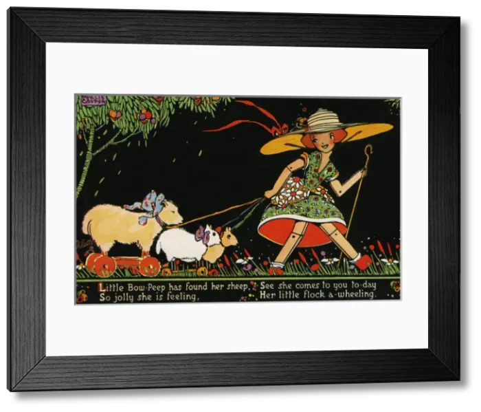 Framed Print : Happy Land nursery rhymes Framed Print : Happy Land nursery rhymes