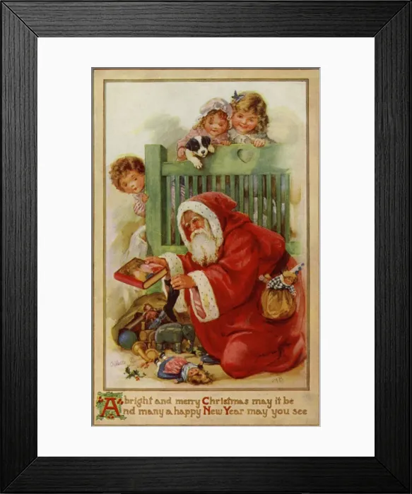 Framed Print : Santas arrival Framed Print : Santas arrival