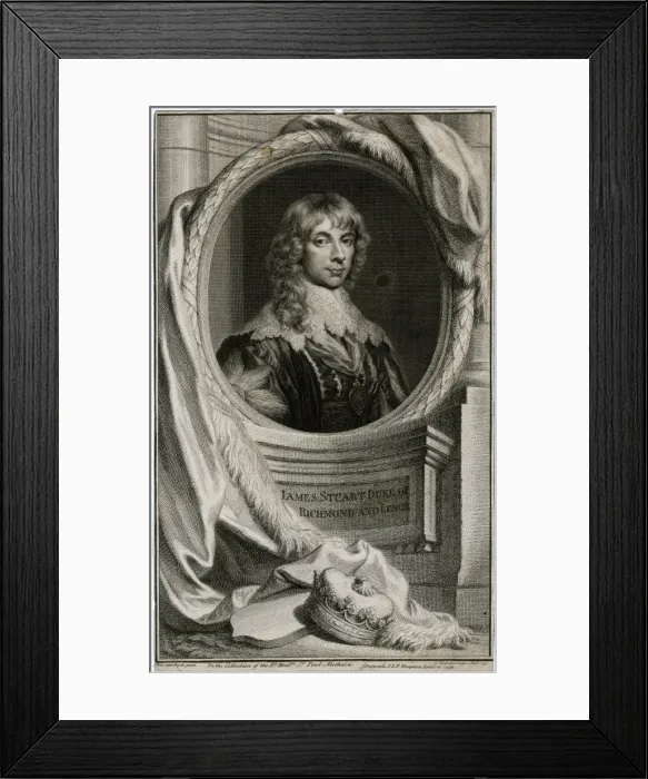 Framed Print : James Duke of Richmond Framed Print : James Duke of Richmond
