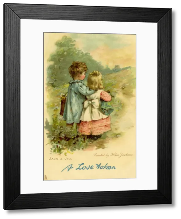 Framed Print : Jack and Jill Framed Print : Jack and Jill
