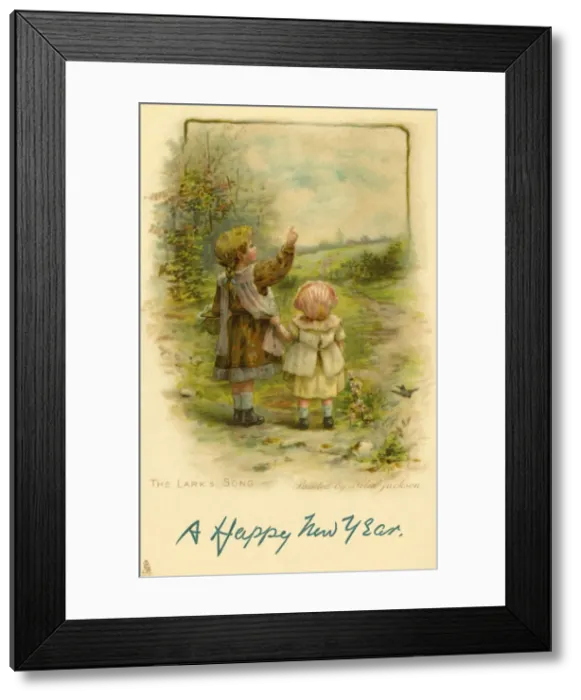 Framed Print : The larks song Framed Print : The larks song
