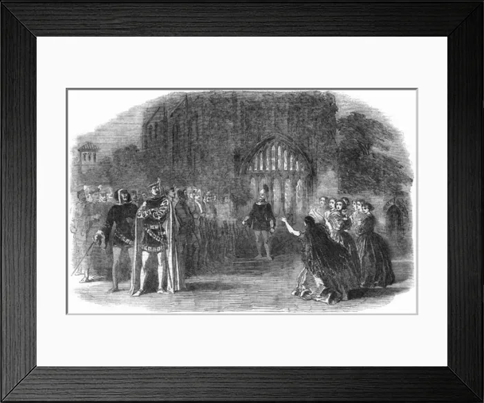 Framed Print : Verdi / Trovatore / Iln 1855 Framed Print : Verdi / Trovatore / Iln 1855