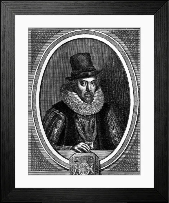 Framed Print : Francis Bacon / Oval Framed Print : Francis Bacon / Oval