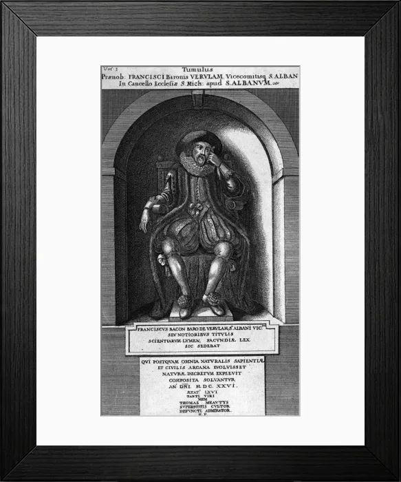 Framed Print : Francis Bacon / Monument Framed Print : Francis Bacon / Monument