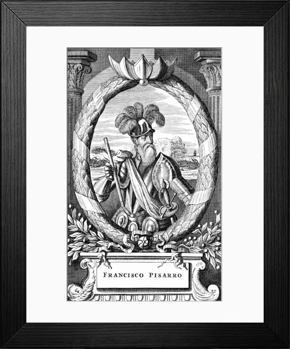 Framed Print : Pizarro (Dapper) Framed Print : Pizarro (Dapper)