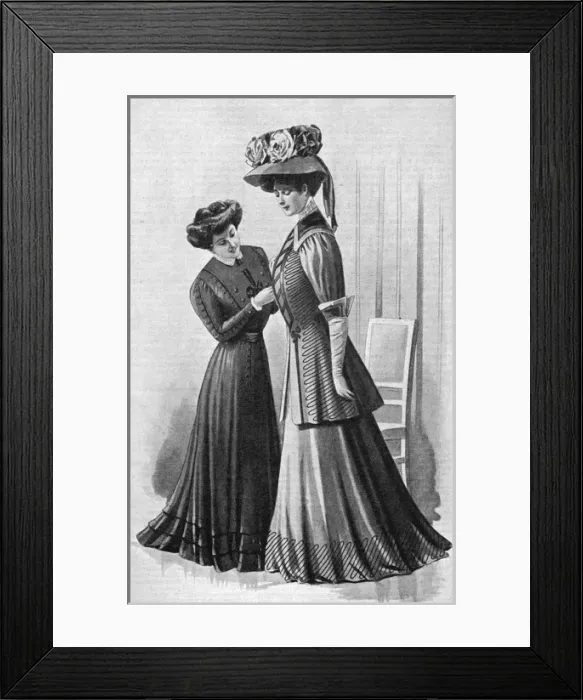 Framed Print : At the dressmaker s Framed Print : At the dressmaker s