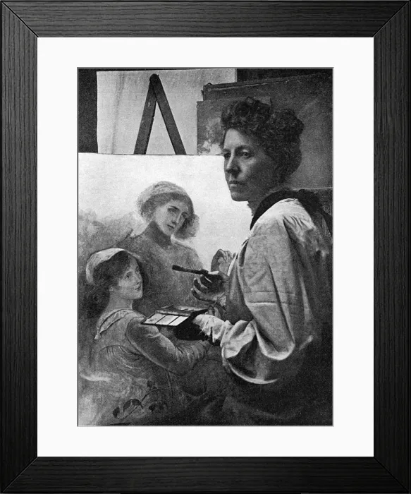 Framed Print : Marcella Walker, artist Framed Print : Marcella Walker, artist