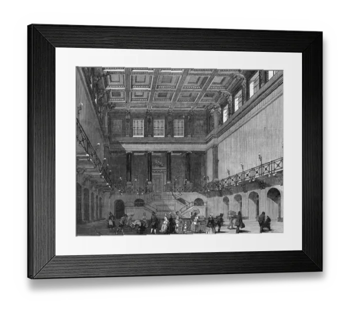 Framed Print : Great Hall, Euston Station, Central London Framed Print : Great Hall, Euston Station, Central London