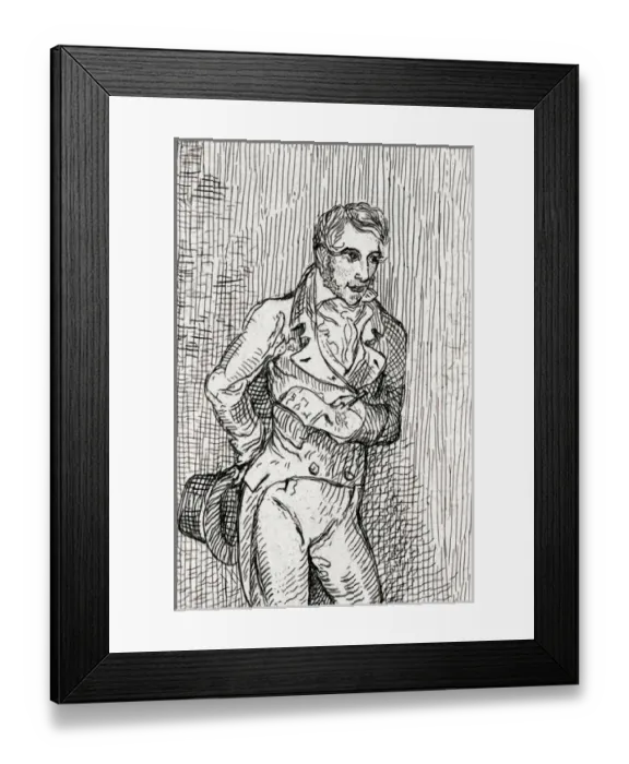 Framed Print : Cruikshank / Etching Framed Print : Cruikshank / Etching