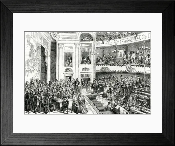 Framed Print : Cruikshank / Sadlers Wells Framed Print : Cruikshank / Sadlers Wells