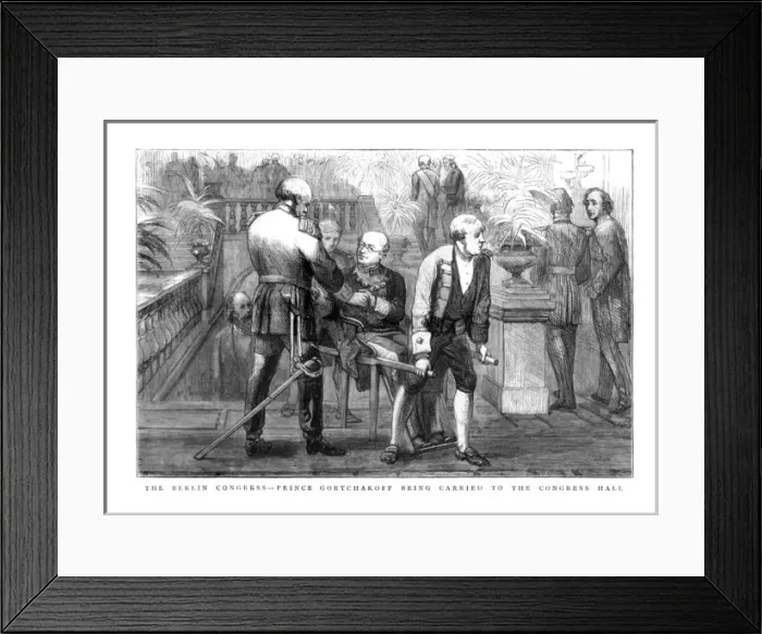 Framed Print : Congress of Berlin / 1878 Framed Print : Congress of Berlin / 1878