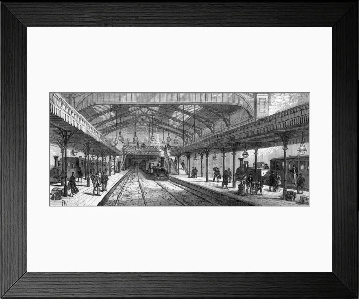 Framed Print : Aldgate Terminus Framed Print : Aldgate Terminus