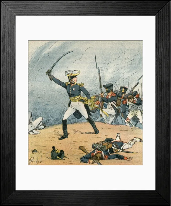 Framed Print : French infantry Framed Print : French infantry