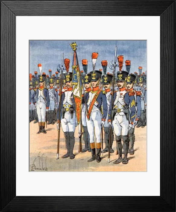 Framed Print : Garde de L Aigle Framed Print : Garde de L Aigle