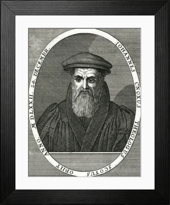 Framed Print : John Knox (1505-1572). SCOTTISH PROTESTANT DIVINE Framed Print : John Knox (1505-1572). SCOTTISH PROTESTANT DIVINE