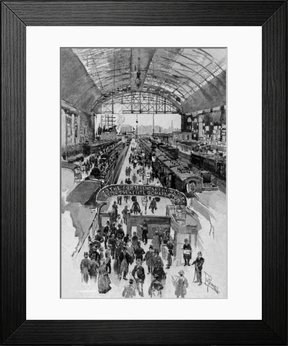 Framed Print : Charing Cross Station Framed Print : Charing Cross Station
