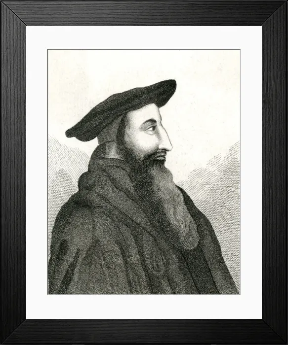 Framed Print : John Knox (1505-1572). SCOTTISH PROTESTANT DIVINE Framed Print : John Knox (1505-1572). SCOTTISH PROTESTANT DIVINE
