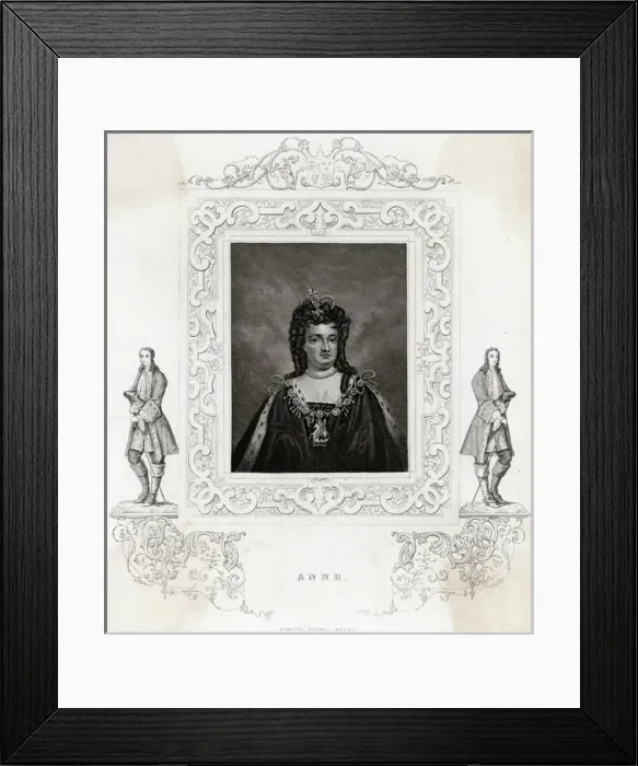 Framed Print : Queen Anne / Kelly Framed Print : Queen Anne / Kelly