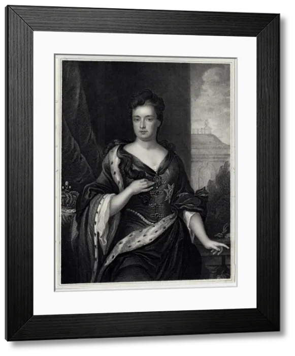 Framed Print : Queen Anne / Aft Kneller Framed Print : Queen Anne / Aft Kneller
