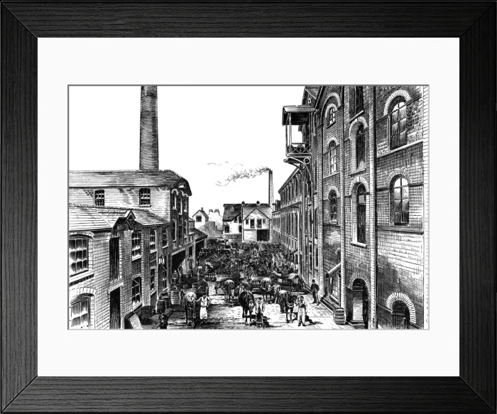 Framed Print : Regent Road Brewery Framed Print : Regent Road Brewery