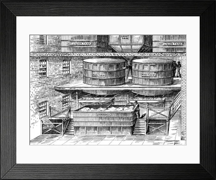 Framed Print : Nottingham Brewery Framed Print : Nottingham Brewery