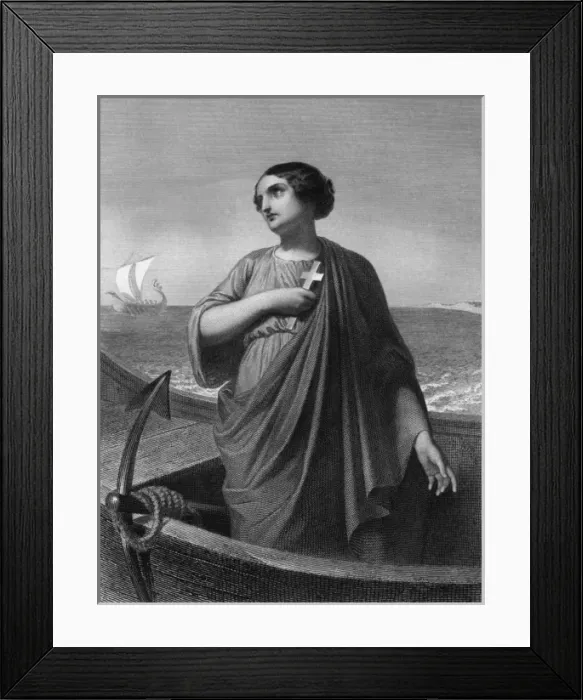 Framed Print : Saint Paula Framed Print : Saint Paula