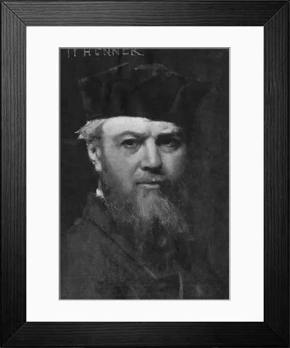 Framed Print : Jean-Jacques Henner Framed Print : Jean-Jacques Henner
