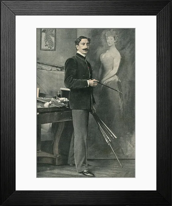 Framed Print : Antonio De La Gandara Framed Print : Antonio De La Gandara