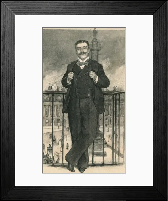 Framed Print : Lucien Guitry Framed Print : Lucien Guitry