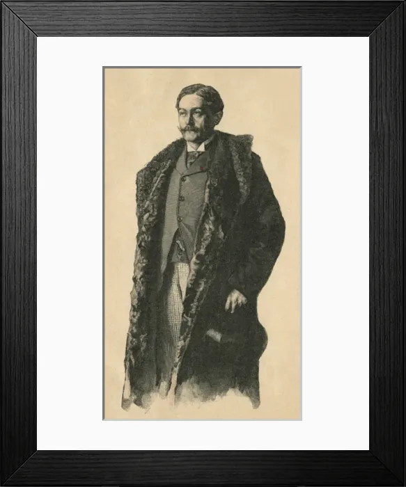 Framed Print : Paul Hervieu Framed Print : Paul Hervieu