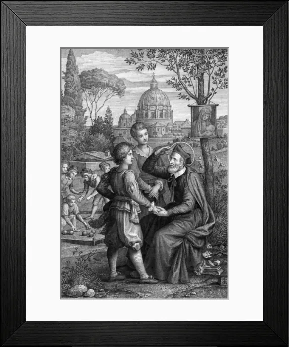 Framed Print : St Filippo Neri Framed Print : St Filippo Neri