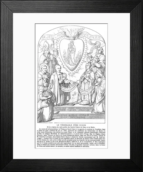 Framed Print : St Jean Eudes Framed Print : St Jean Eudes