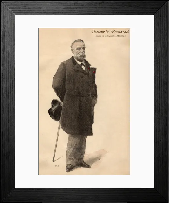 Framed Print : Paul Brouardel Framed Print : Paul Brouardel